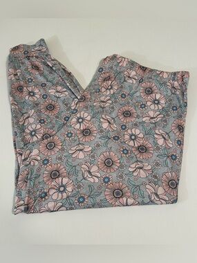YARN & SEA - WOMENS FLORAL PAJAMA LOUNGEWEAR JOGGER PANTS